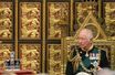 Charles, alors prince héritier, ouvrant le Parlement britannique à la place de sa mère, qui avait annoncé son absence pour raison de santé, en mai dernier.<br />