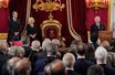 La cérémonie de proclamation du roi Charles III par le Conseil d'accession au palais Saint-James à Londres.<br />