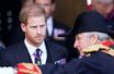 Le prince Harry quittant Westminster Hall, le 14 septembre.