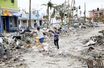 Un spectacle d'apocalypse à Fort Myers Beach en Floride après le passage de l'ouragan Ian.