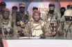 Kiswensida Farouk Aziz Sorgho annonce à la télévision que le capitaine de l'armée Ibrahim Traoré a évincé le chef militaire du Burkina Faso Paul-Henri Damiba