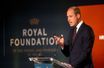 Le prince William prend la parole lors du sommet United for Wildlife (UfW) au Science Museum de Londres, le 4 octobre 2022.