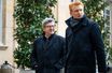 Jean-Luc Mélenchon et Adrien Quatennens  à Matignon en février 2020.