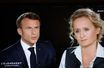 Emmanuel Macron et Caroline Roux