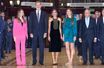 La princesse Leonor, le roi Felipe VI, la reine Letizia et l'infante Sofia d'Espagne à Oviedo, le 27 octobre 2022