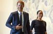 Le prince Harry et son épouse Meghan Markle aux Nations-Unies, à New York, le 18 juillet 2022.