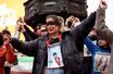 Des femmes se sont réunies le 26 novembre à Londres à l'initiative des groupes FiLia et One Law for All, pour montrer leur solidarité avec les Iraniennes.
