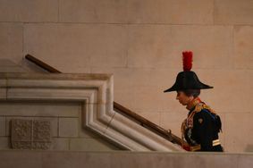 La princesse Anne après la "Veillée des princes" à Westminster Hall à Londres, le 16 septembre 2022