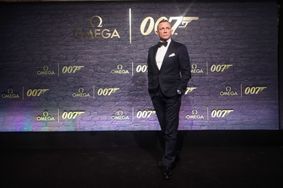 Daniel Craig lors de l'événement qui célébrait les 60 ans de James Bond, le 23 novembre, à Londres. 