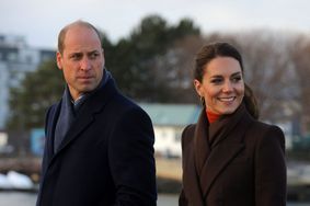 Le prince William et Kate Middleton visitent Harbour Defenses sur le port de Boston, en voyage officiel aux États-Unis, le 1er décembre 2022.