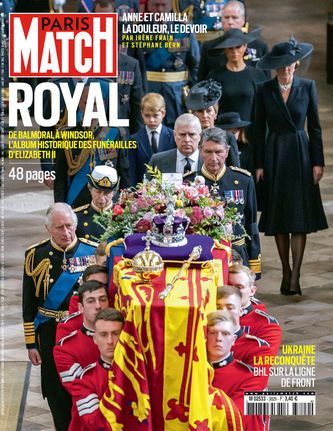 La couverture du numéro 3829 de Paris Match