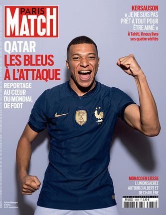 La couverture du numéro 3838 de Paris Match.