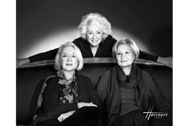 Micheline Presle,  Michèle Morgan, Danielle Darrieux immortalisées par le Studio Harcourt