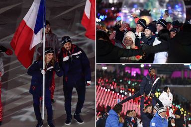 Le dernier tour d'honneur des héros olympiques français - JO d'hiver