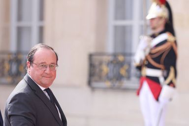 L'ancien président de la République, François Hollande