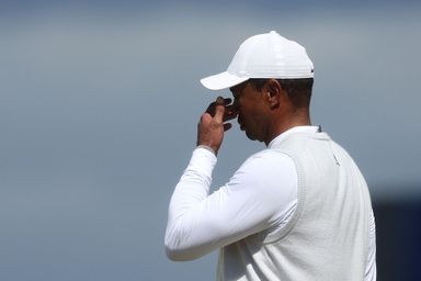 Tiger Woods, en larmes au British Open.