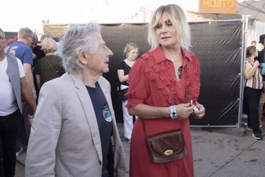 Roman Polanski et Emmanuelle Seigner, le couple réapparaît au concert des Rolling Stones