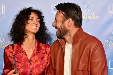 Stefania Cristian et Samuel Le Bihan au festival Cinéroman de Nice le 6 octobre 2022.