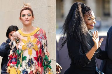 Paris et Janet Jackson réunies à la Fashion Week de Paris, octobre 2022.