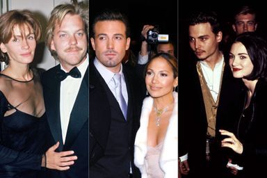 Ils se sont fiancés mais ils ne se sont pas mariés : Julia Roberts et Kiefersutherland ; Jennifer Lopez et Ben Affleck ; Johnny Depp et Winona Ryder.