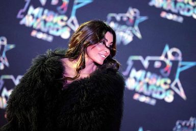 Jenifer au photocall de la 24ème édition des "NRJ Music Awards (NMA)" au Palais des Festivals à Cannes le 18 novembre 2022.