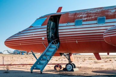 Le jet privé d'Elvis Presley va une nouvelle fois être vendu aux enchères.