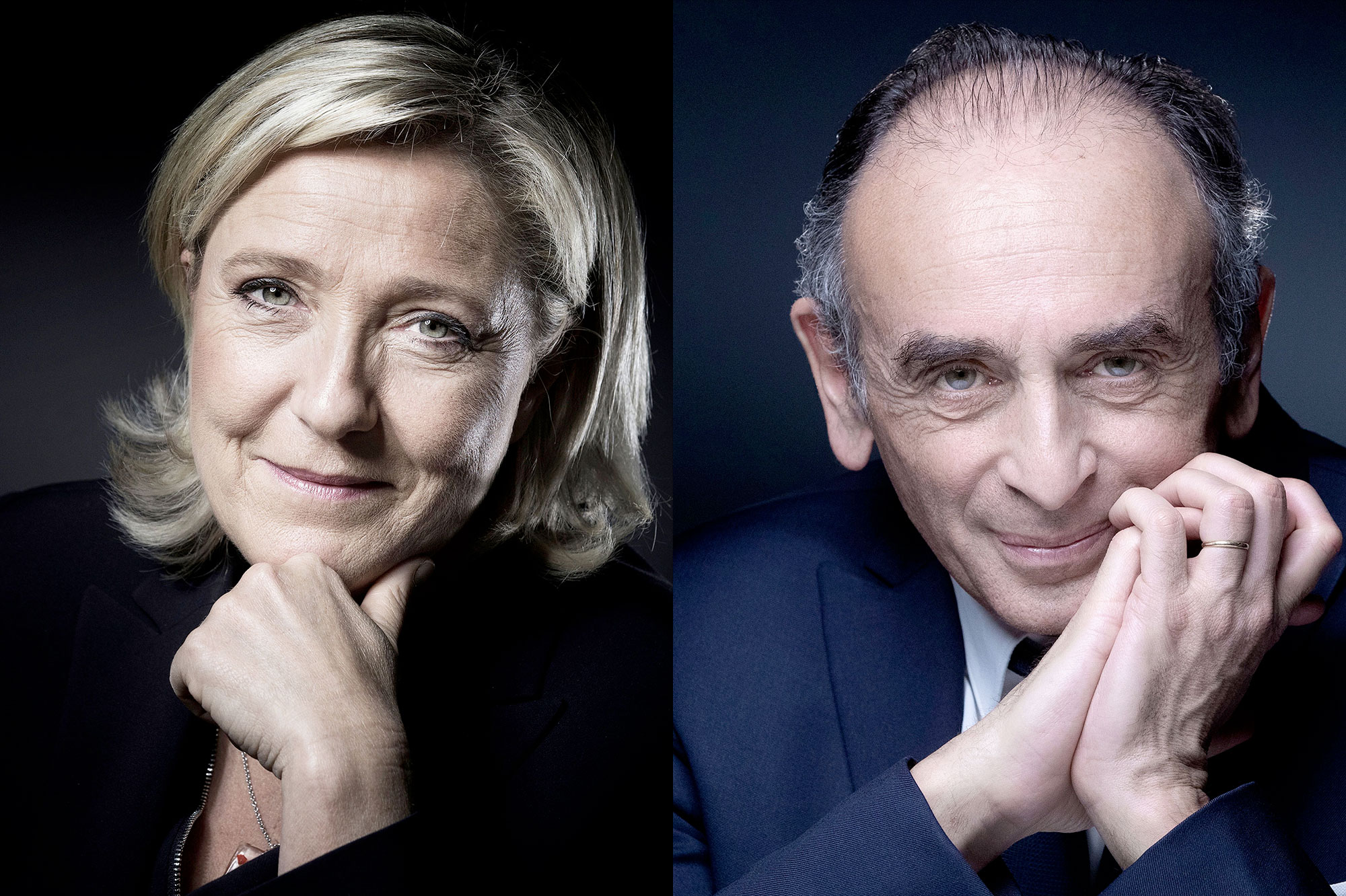 Marine Le Pen Dit Queric Zemmour Va Finir La Campagne Présidentielle Sous Les 10