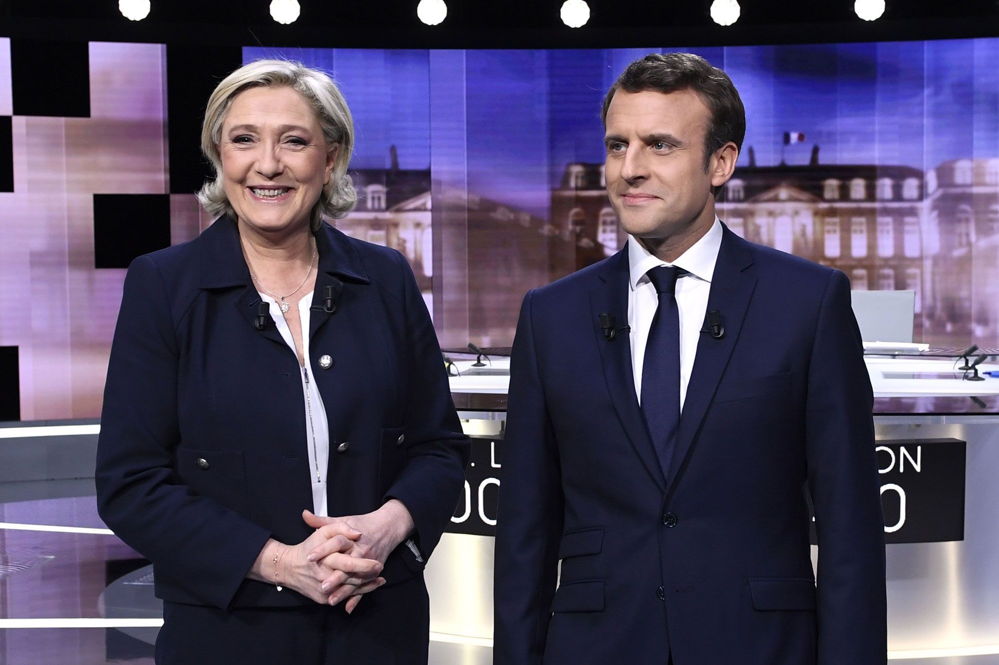 Sondage De La Présidentielle: Macron Et Le Pen Se Détachent