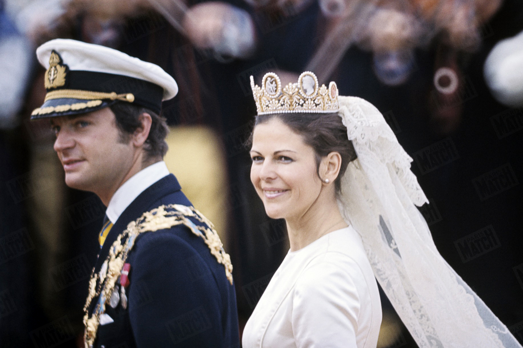 Dans Les Archives De Match - Au Mariage De Carl XVI Gustaf Et Silvia De ...