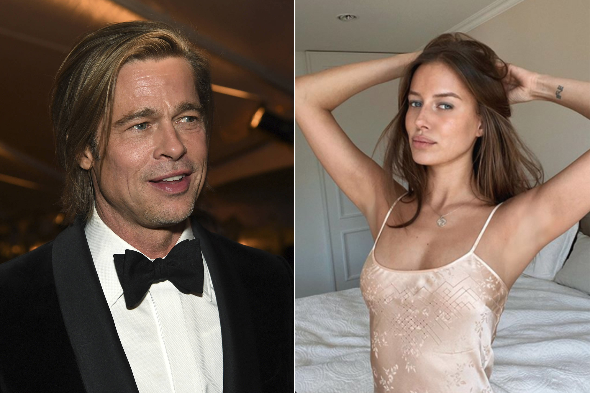 La nouvelle compagne de Brad Pitt est mariée et en "union libre"