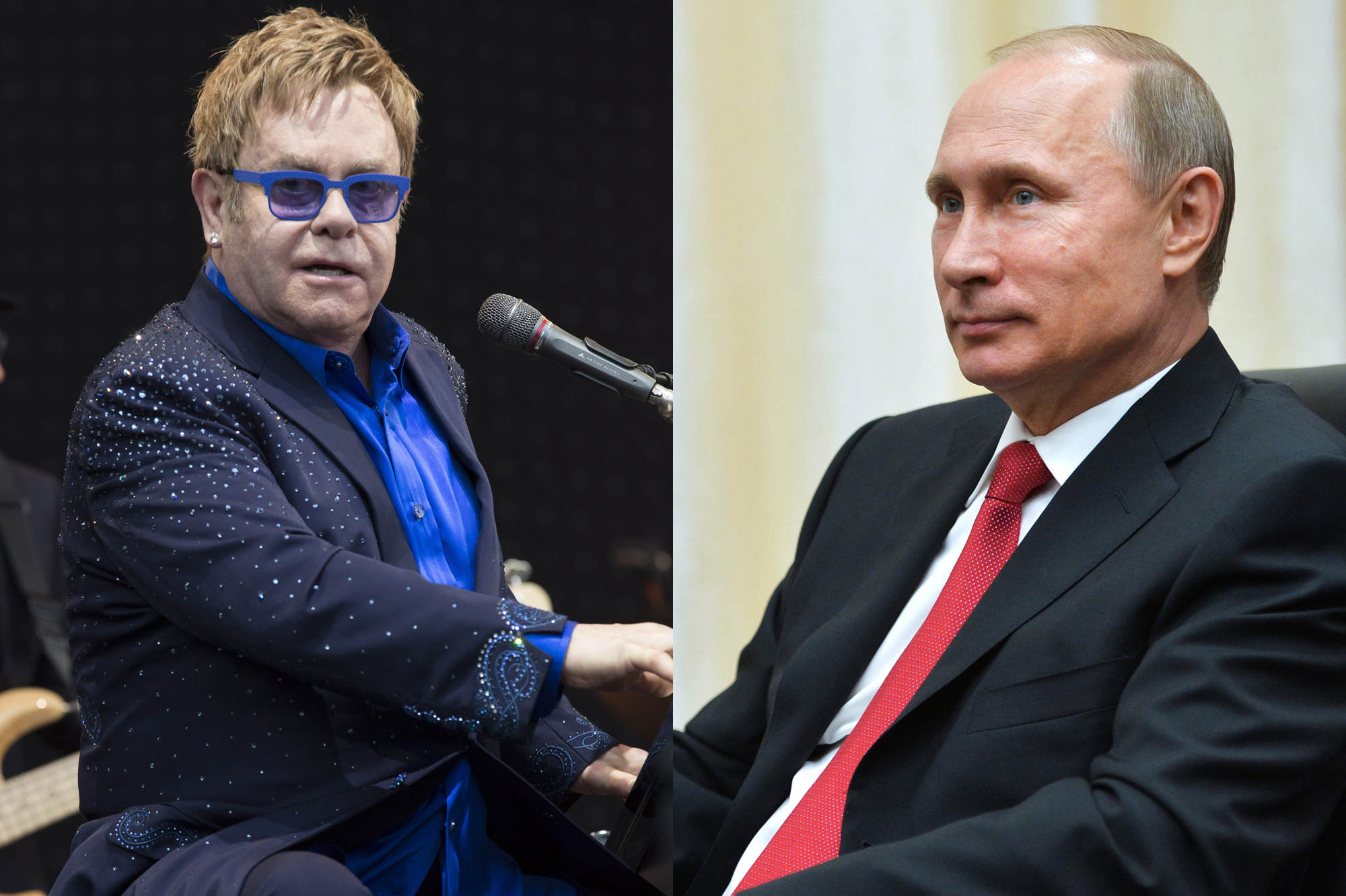 Elton John va rencontrer Vladimir Poutine Pour évoquer les droits LGBT