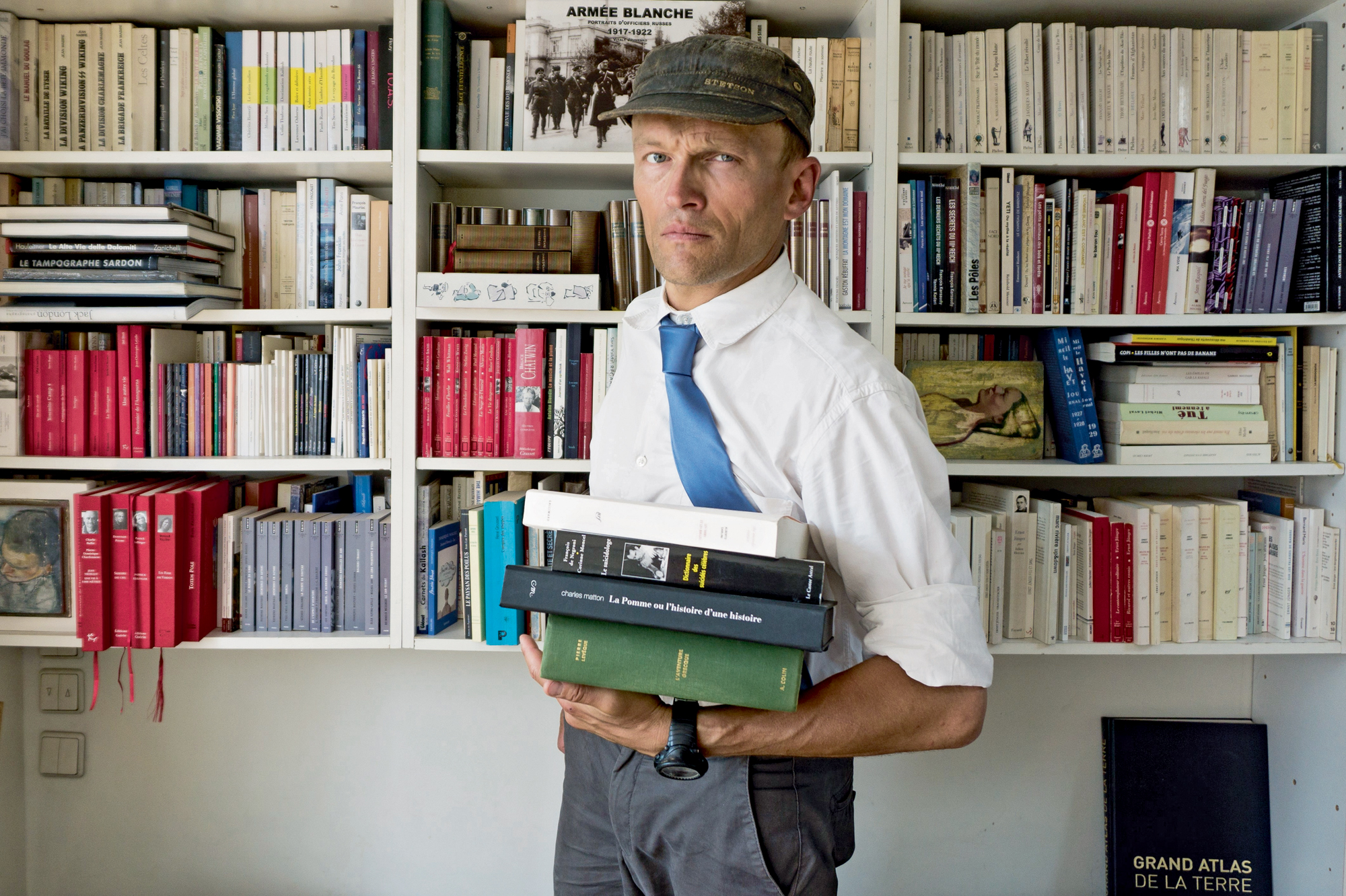 Dans la bibliothèque de… Sylvain Tesson