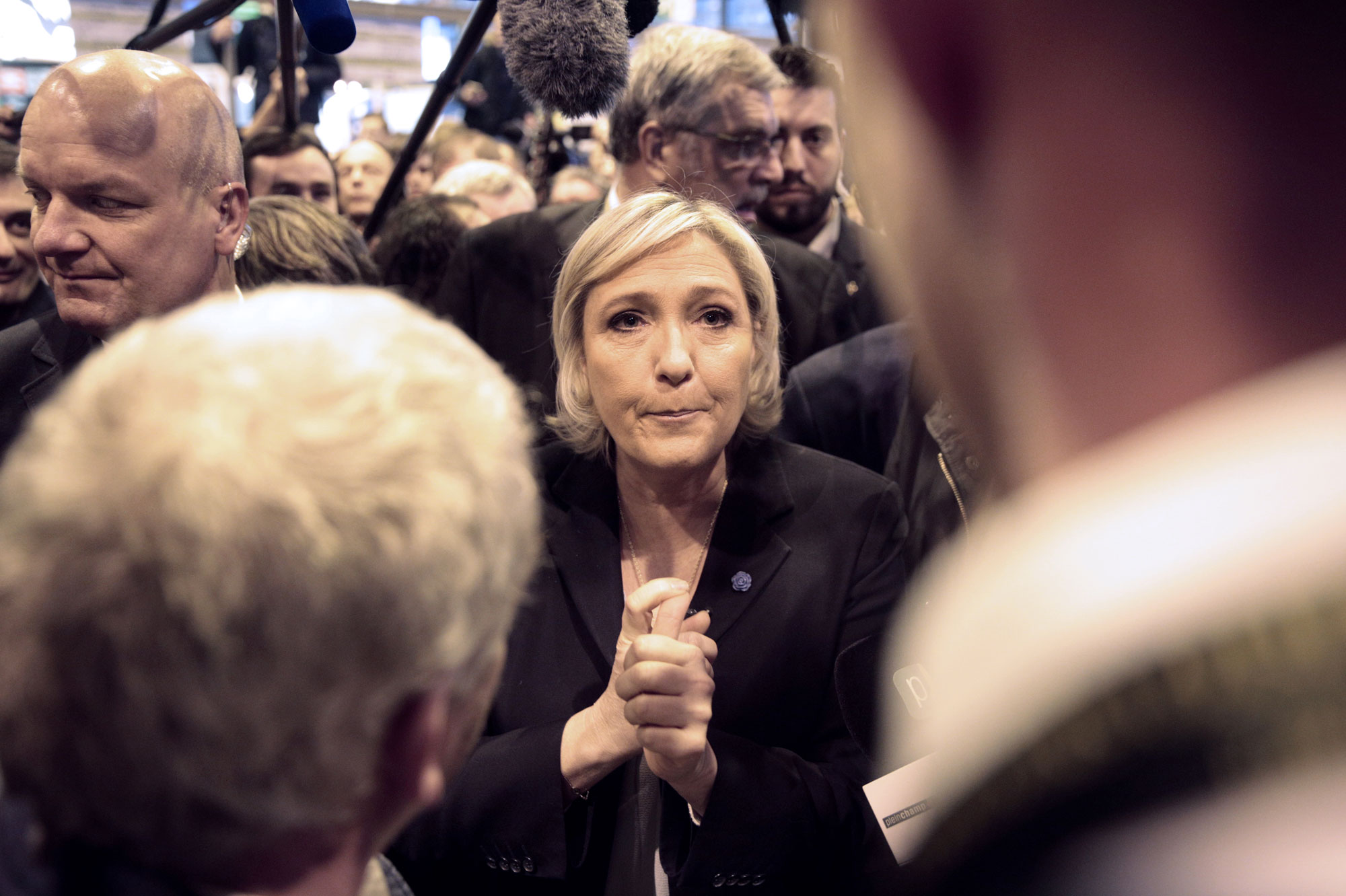 Sondage présidentielle Marine Le Pen en panne