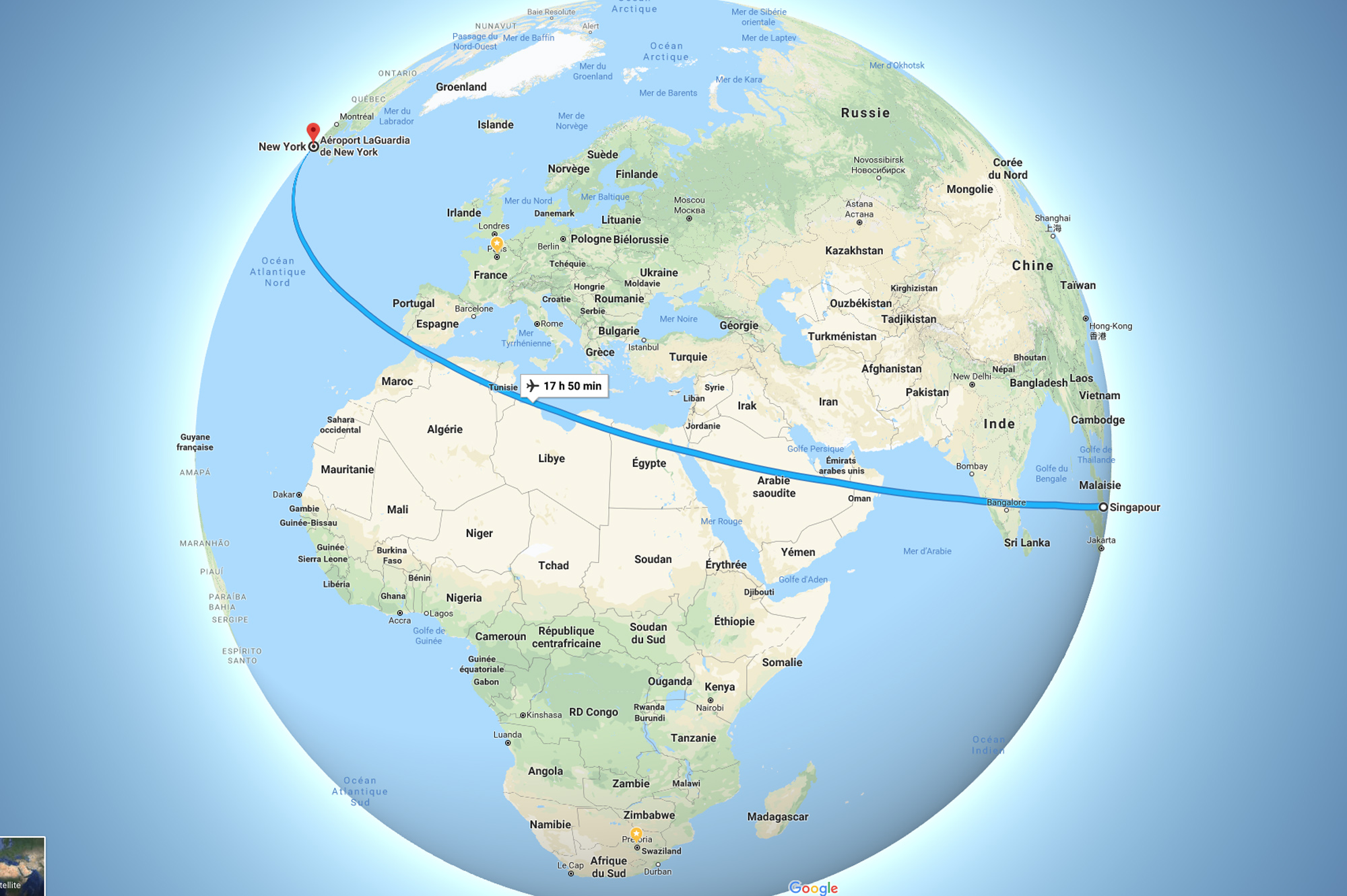 Destination à 11h De Vol De Paris J'ai effectué le vol le plus long du monde et ça passe vite ! Enfin presque…