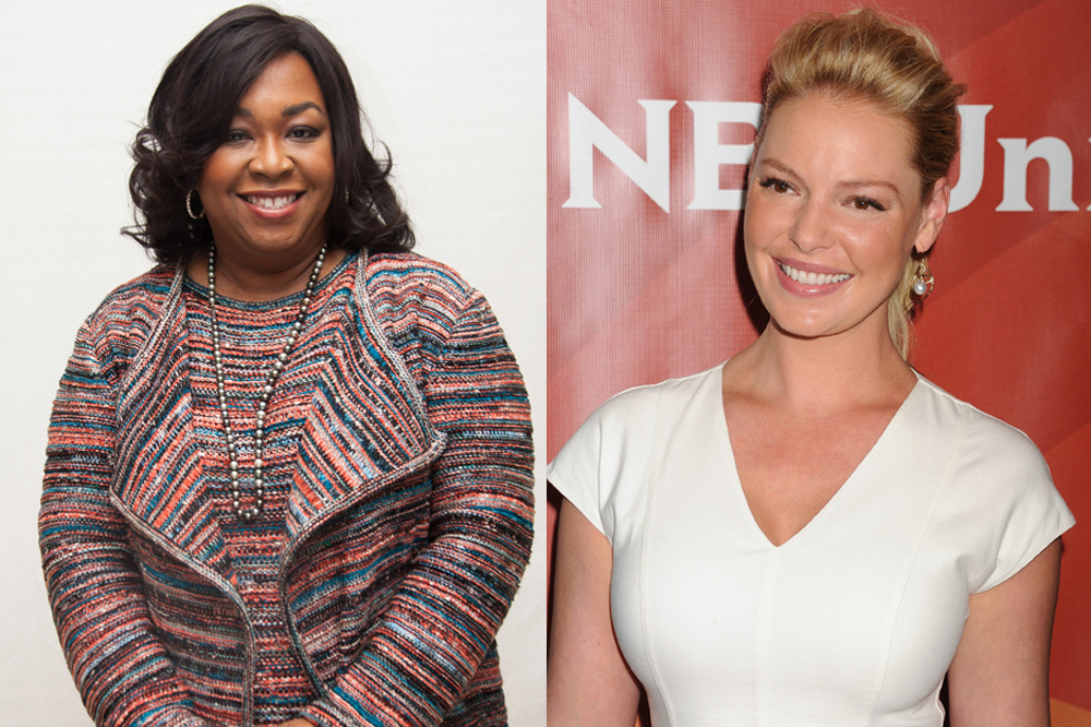 Katherine Heigl est "mauvaise" selon Shonda Rhimes La guerre est déclarée