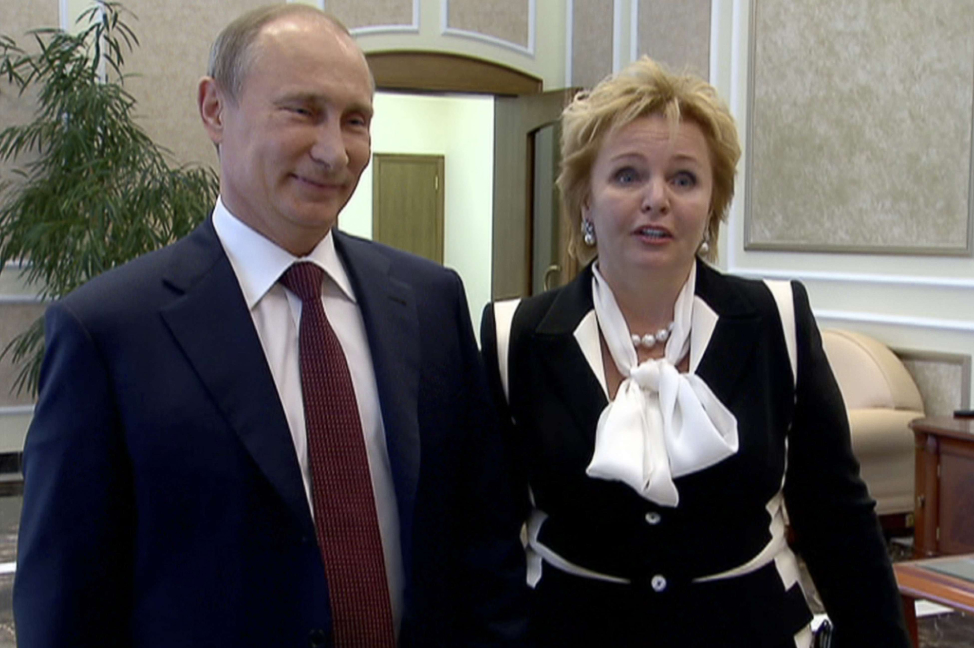 Путин и жена Людмила