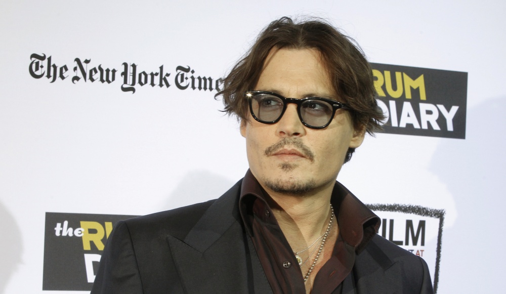 Johnny Depp embarque pour le "Rhum Express"