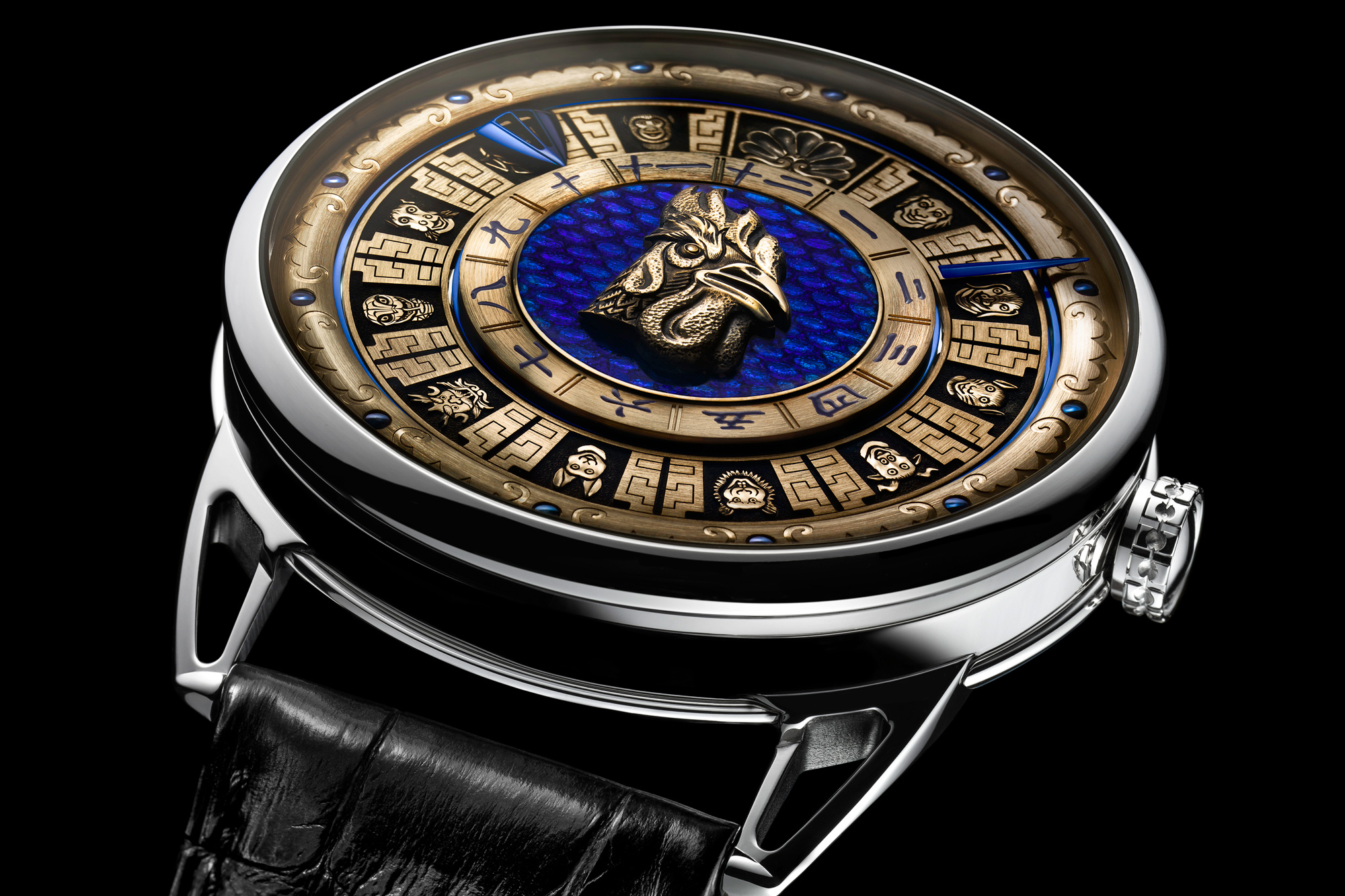 Lot De 6 Montres Anciennes à Coq (réveil) - Occasion - Sans Marque - Pour Collection Ou Décoration