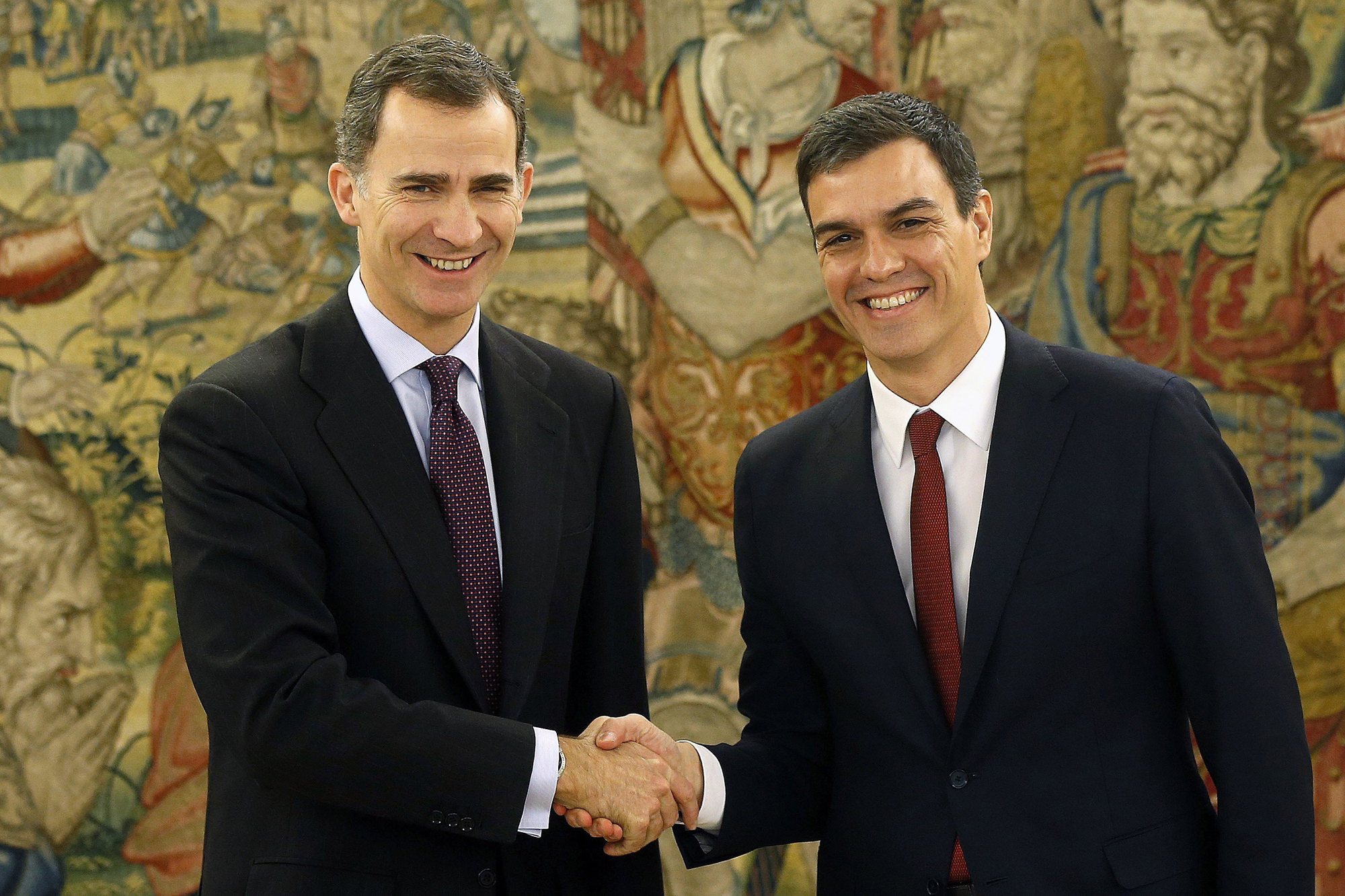 Le Roi D Espagne A Tranche Felipe Vi A Choisi Le Socialiste Pedro Sanchez