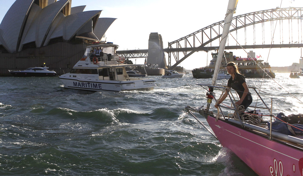 Jessica Watson la nouvelle fiancée des océans