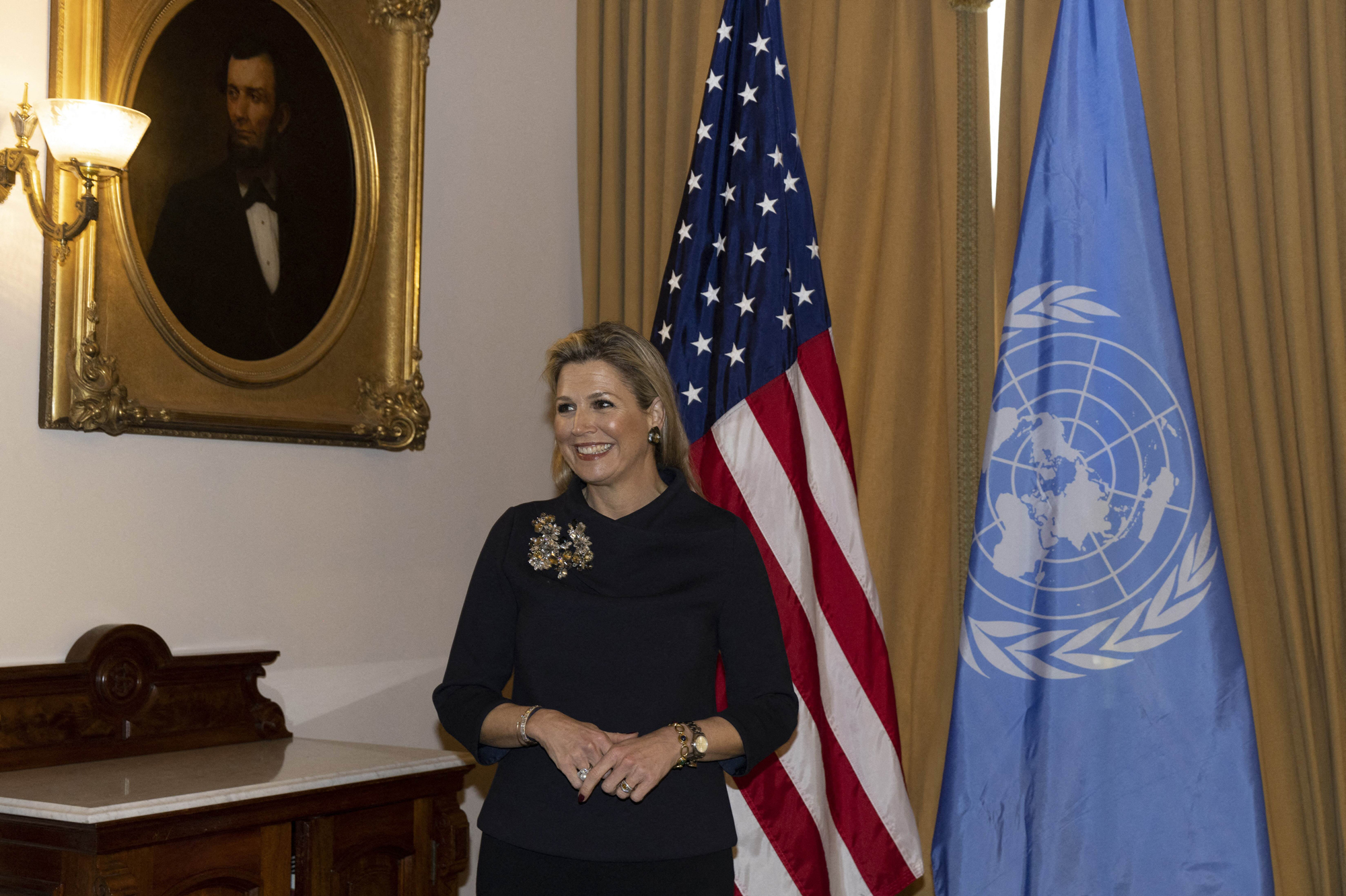 Maxima was in Washington and New York last week