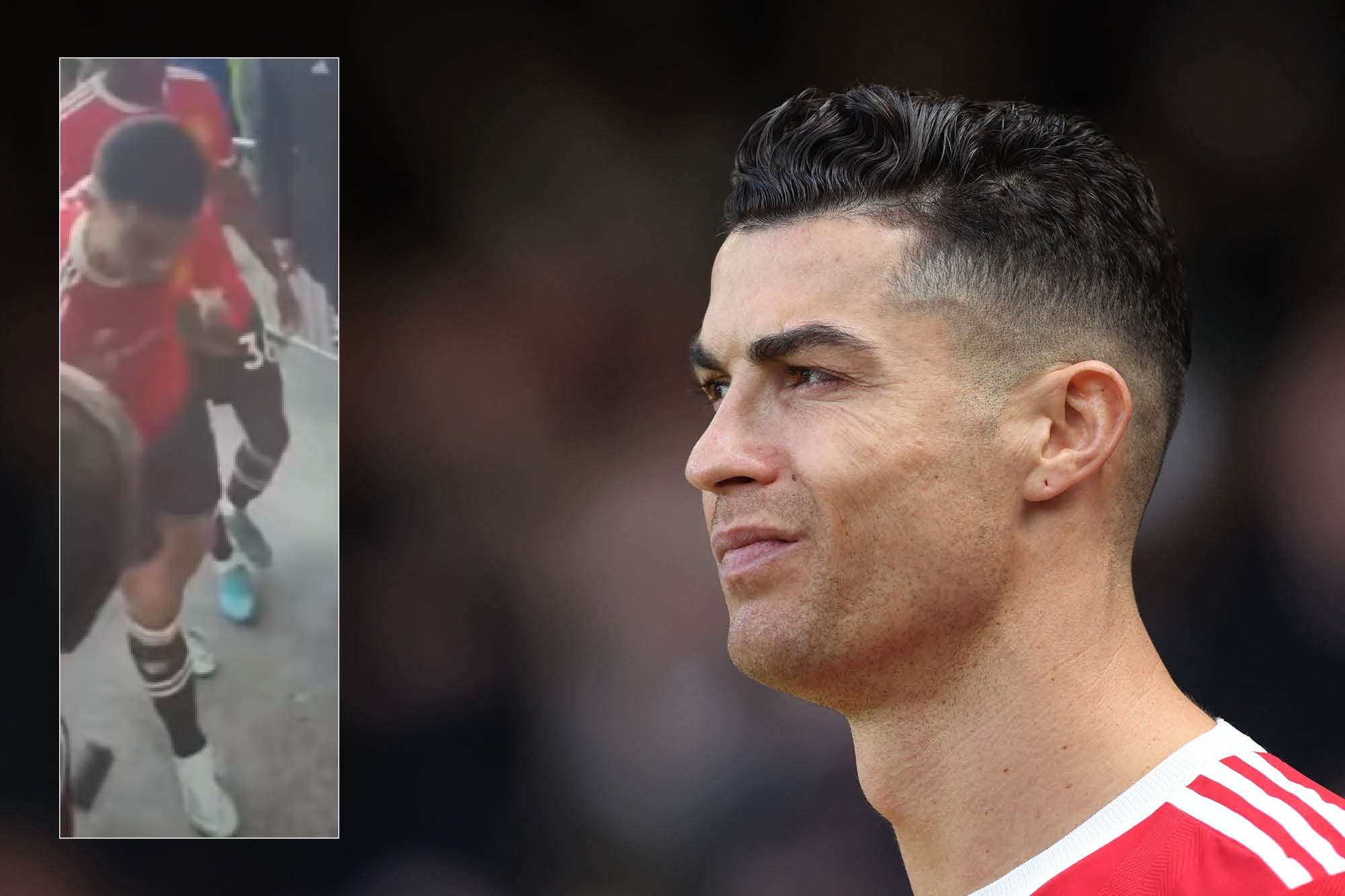 Cristiano Ronaldo blows his nerves on ‘shocked’ Everton fan Cristiano Ronaldo blows his nerves on ‘shocked’ Everton fan