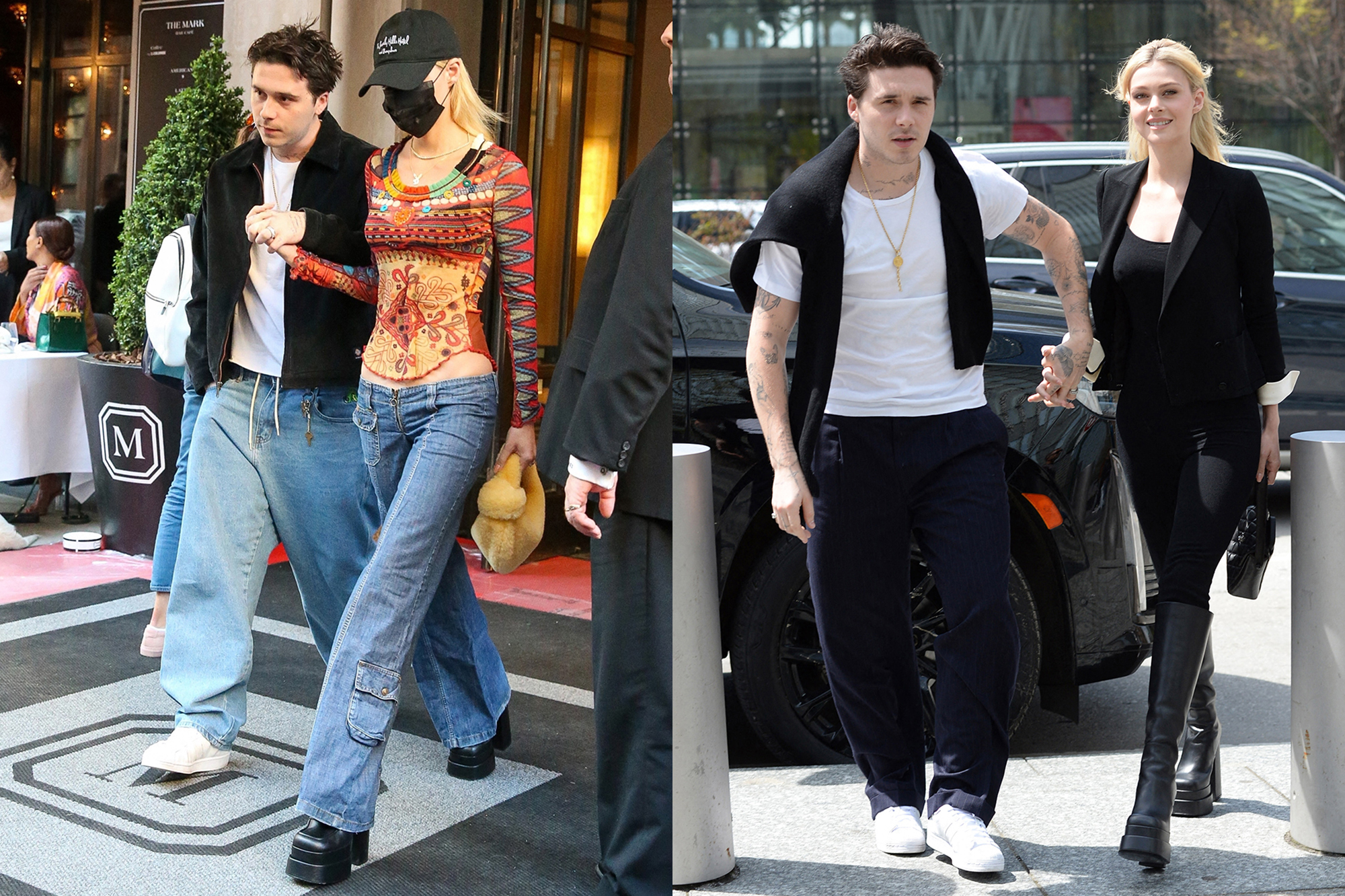 Brooklyn Beckham And Nicola Peltz, The Newlyweds On A Stroll In New ...