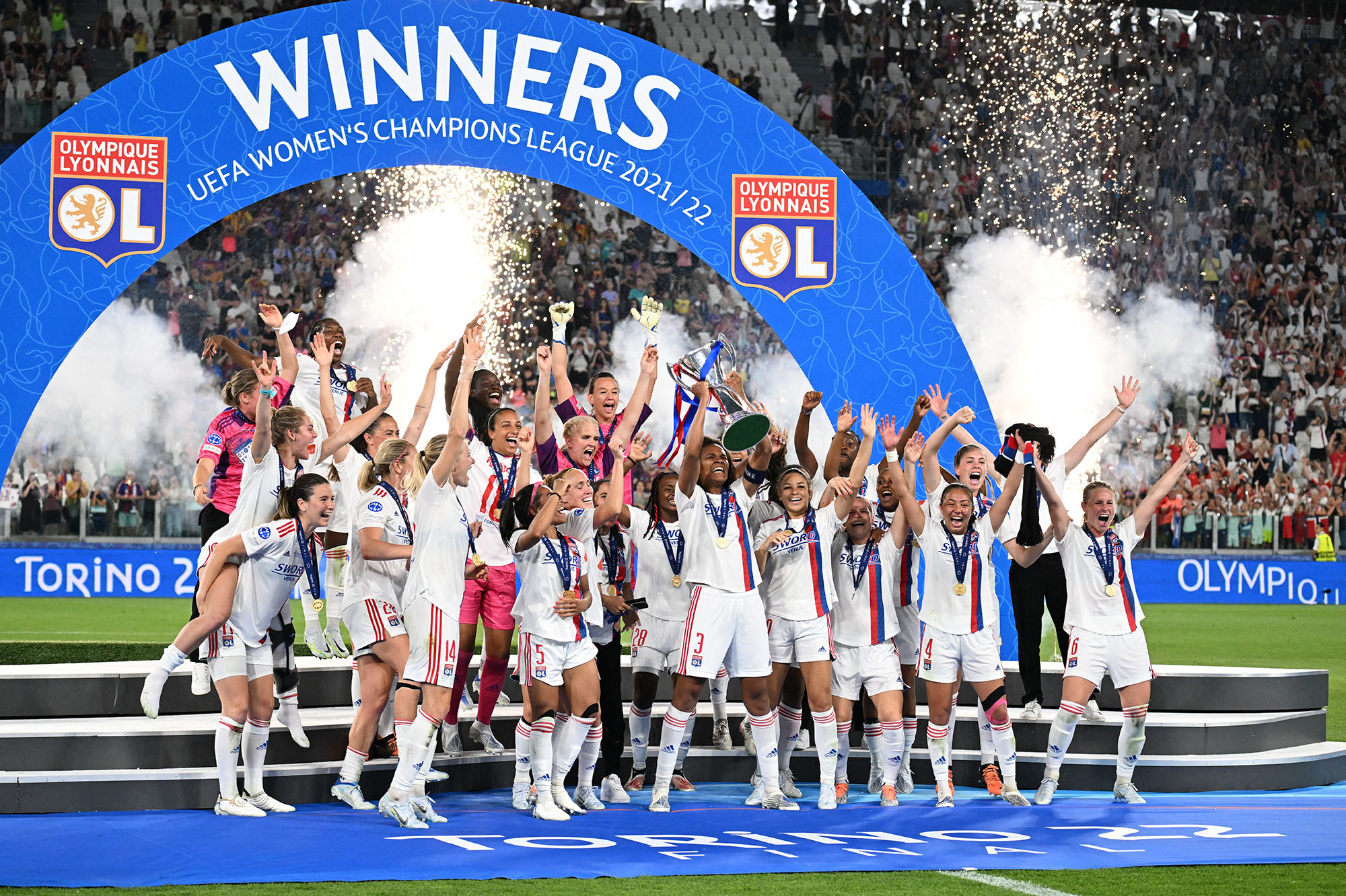 Lyon heeft de UEFA Women’s Champions League gewonnen