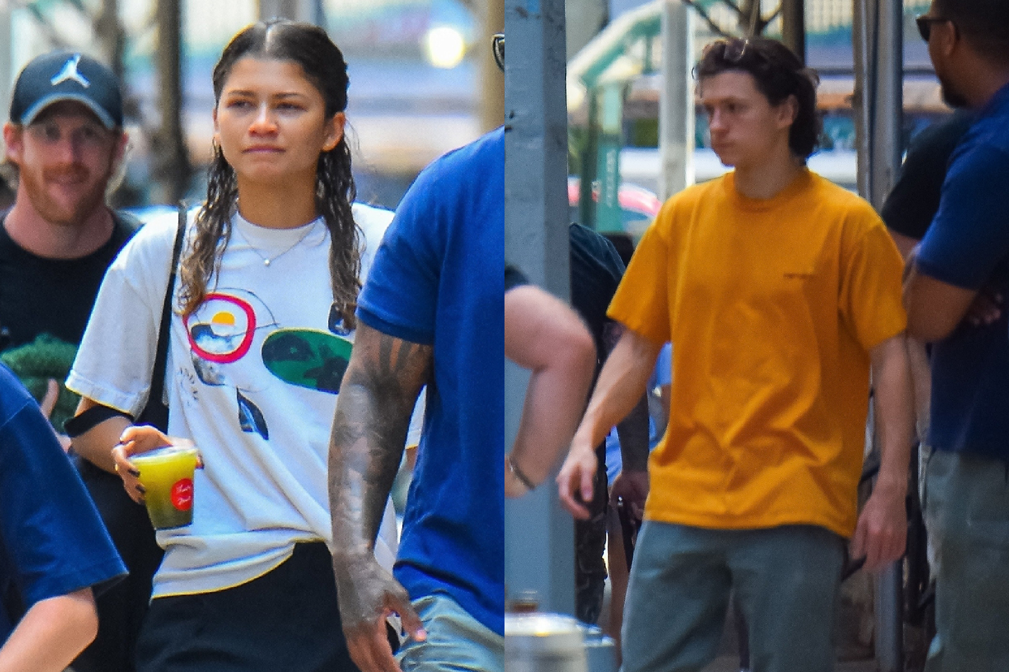 Zendaya And Tom Holland, Rare Glimpse Of The Couple On The Streets Of ...