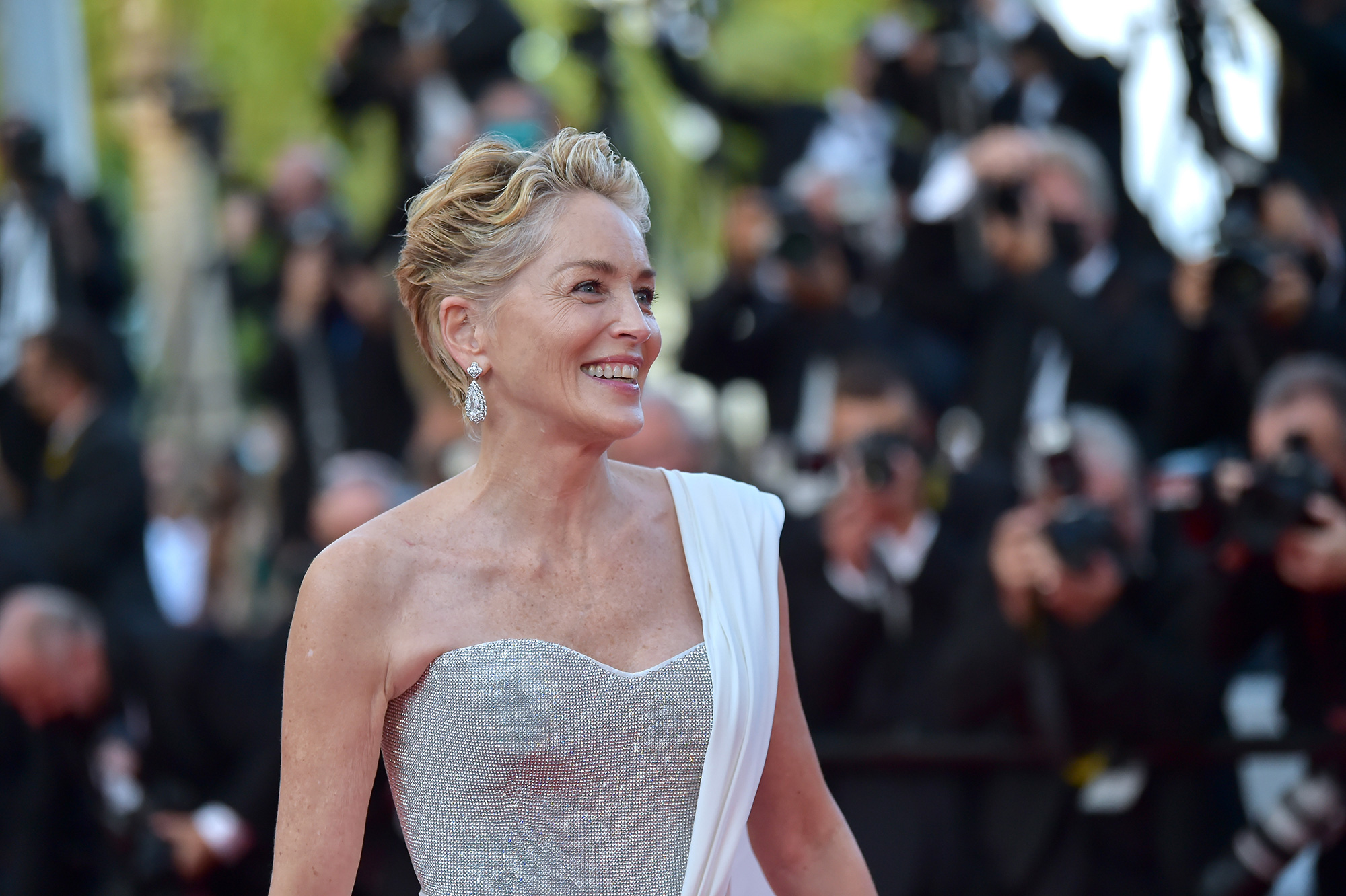 Sharon Stone Sculpturale à 64 Ans, Elle Fait Tomber Le Haut De Maillot