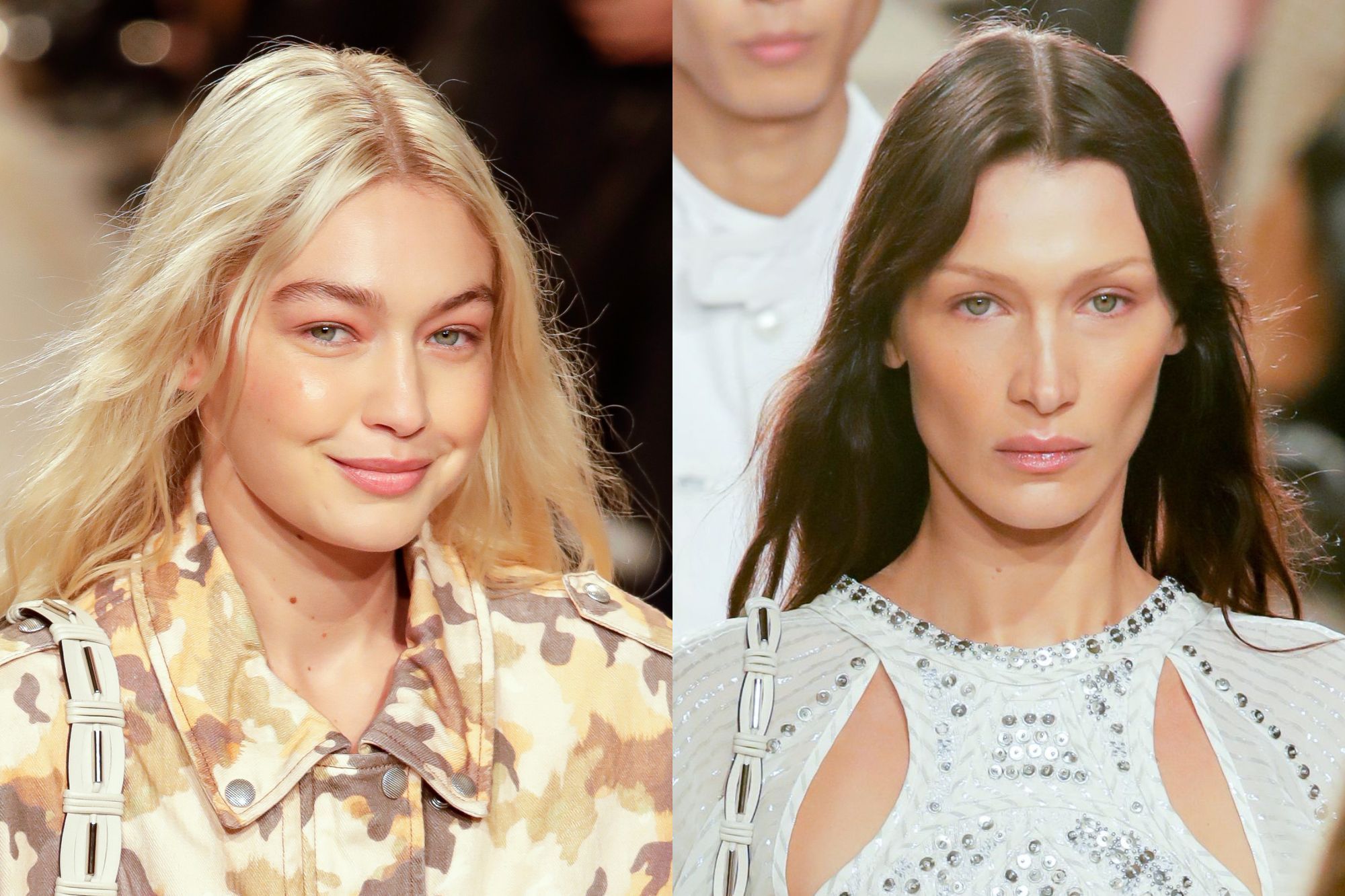 Gigi and Bella Hadid, superstars at the Isabel Marant fashion show ...