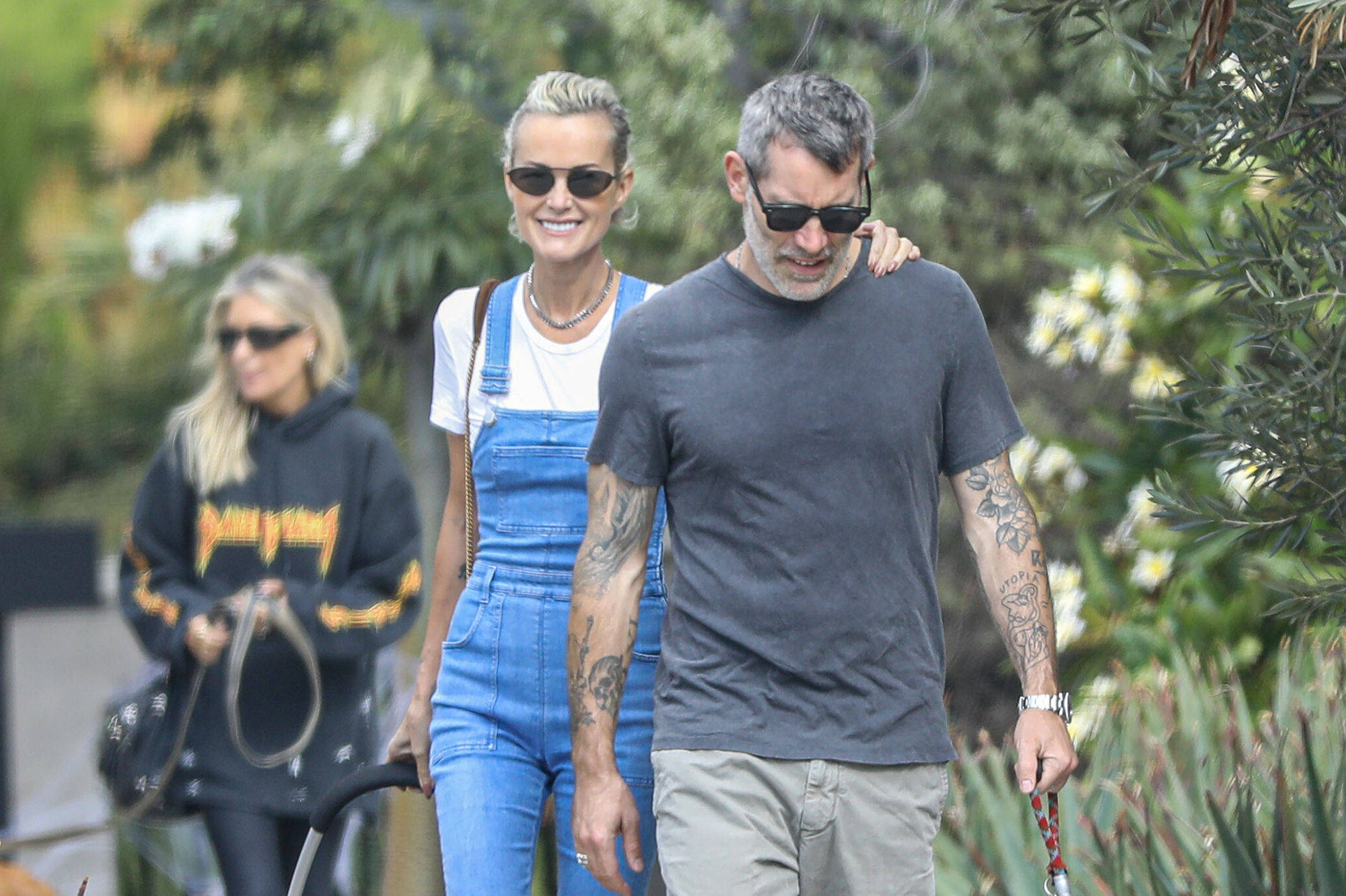 Laeticia Hallyday et Jalil Lespert, nouvel aperçu de leur vie de