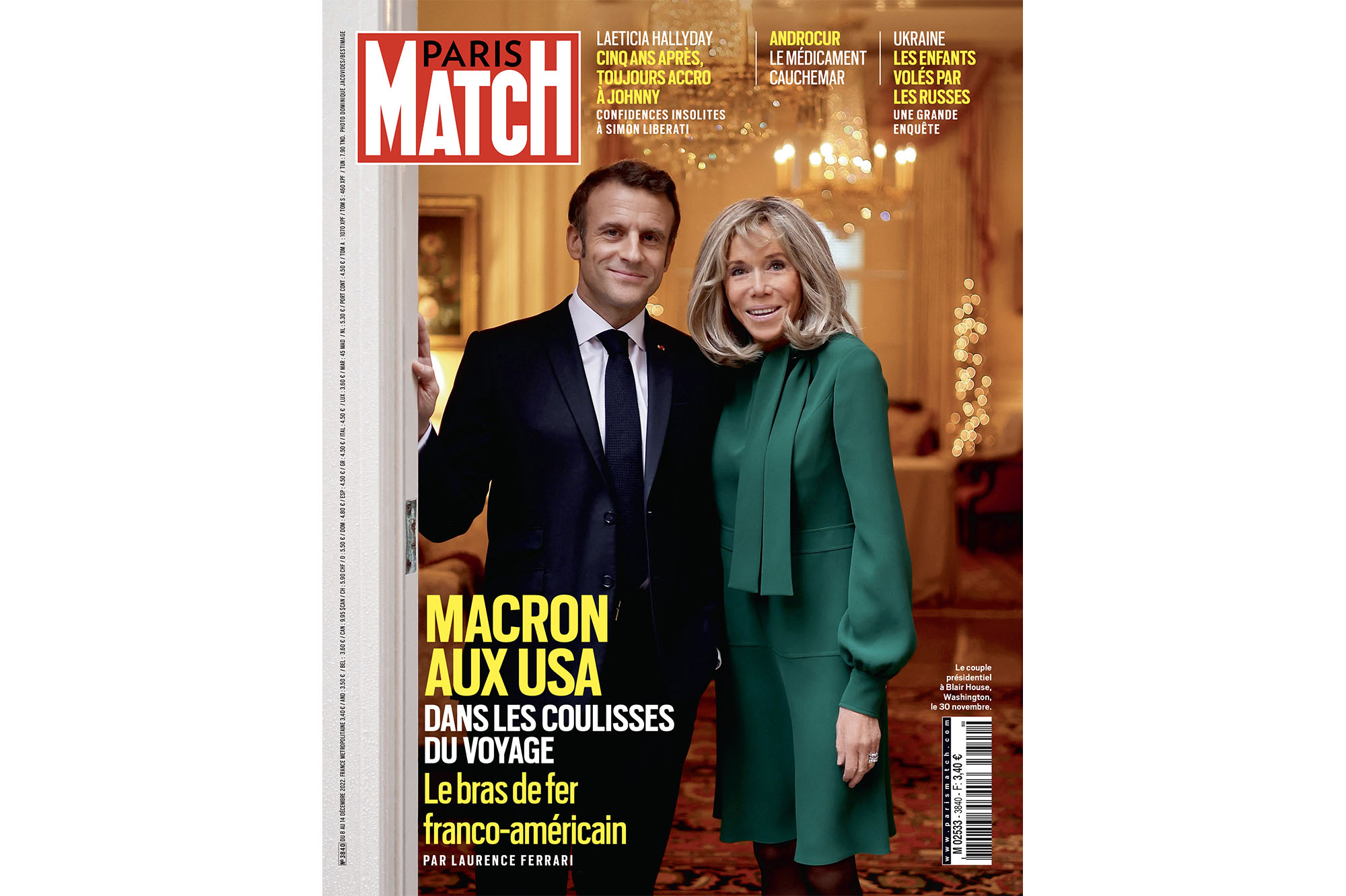 The Macrons in the USA, the stolen children of Ukraine, Laeticia’s confidences… the highlights of issue 3840