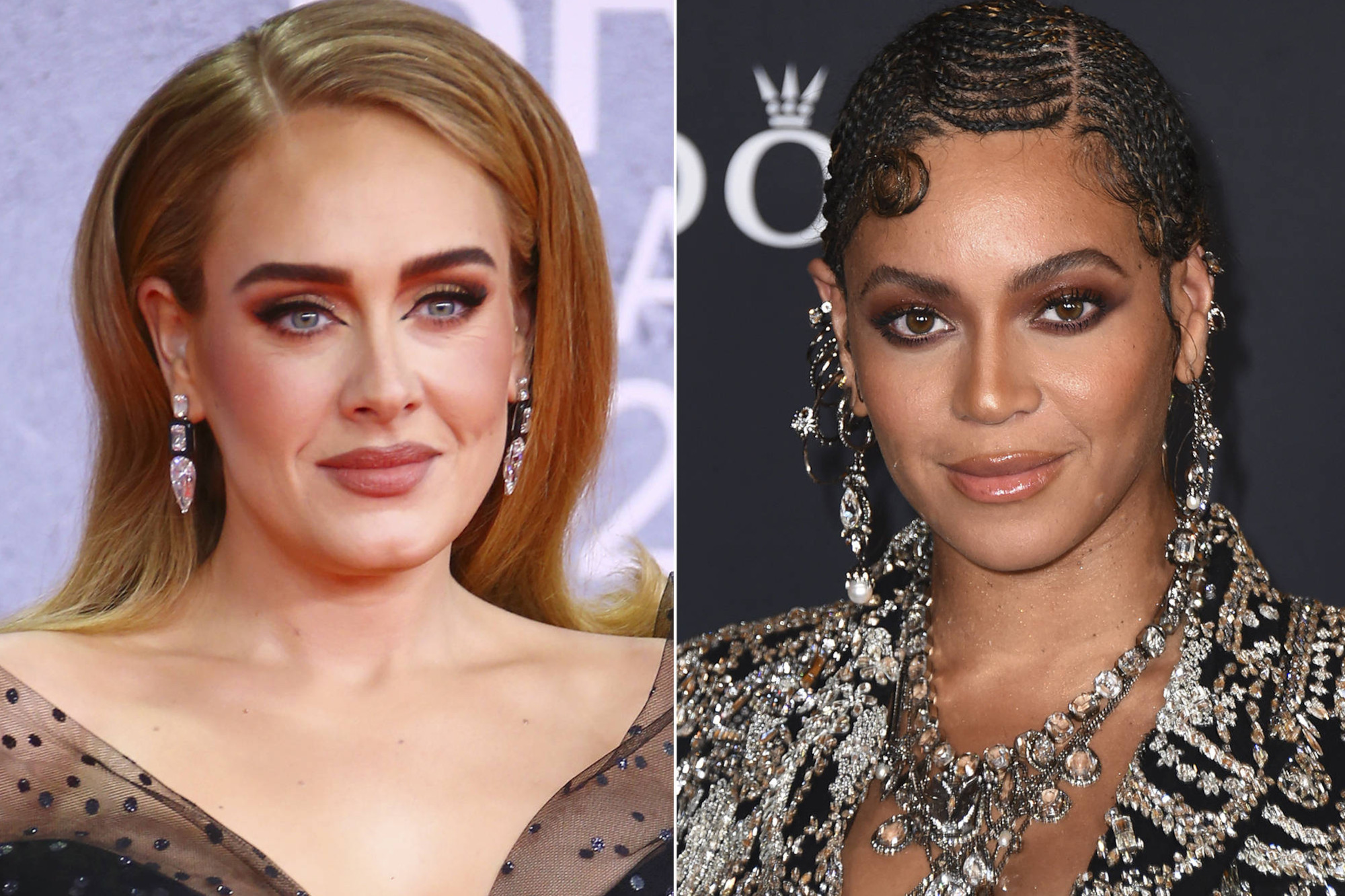 Beyoncé et Adele, duel de stars aux Grammy Awards